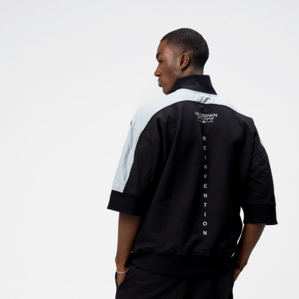 AP CROWN GODS LANGUAGE GELIC SACO CREWNECK NEGRO