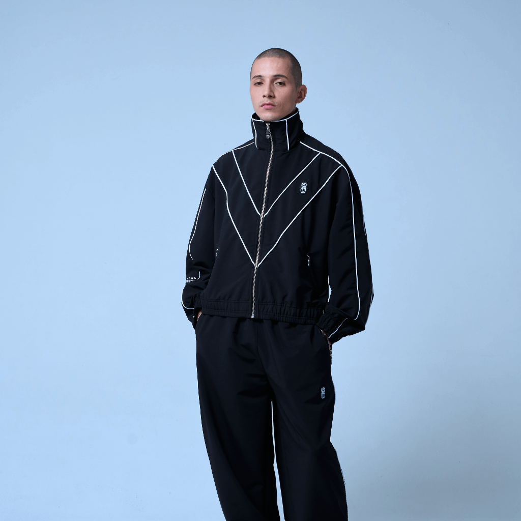 SINNERS TRACK CHAQUETA NEGRA