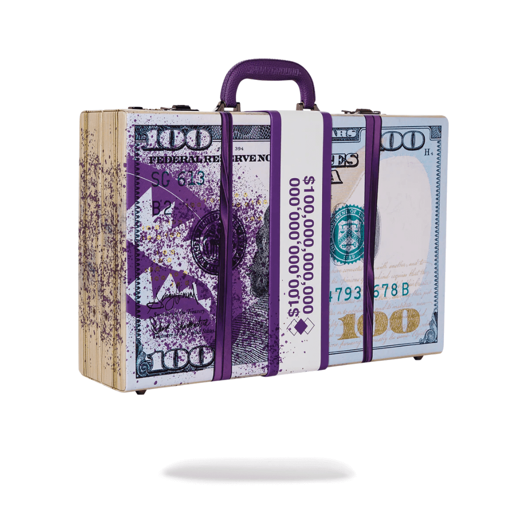 MORRAL SPRAYGROUND BILLIONS IN THE BANK BRIEFCASE