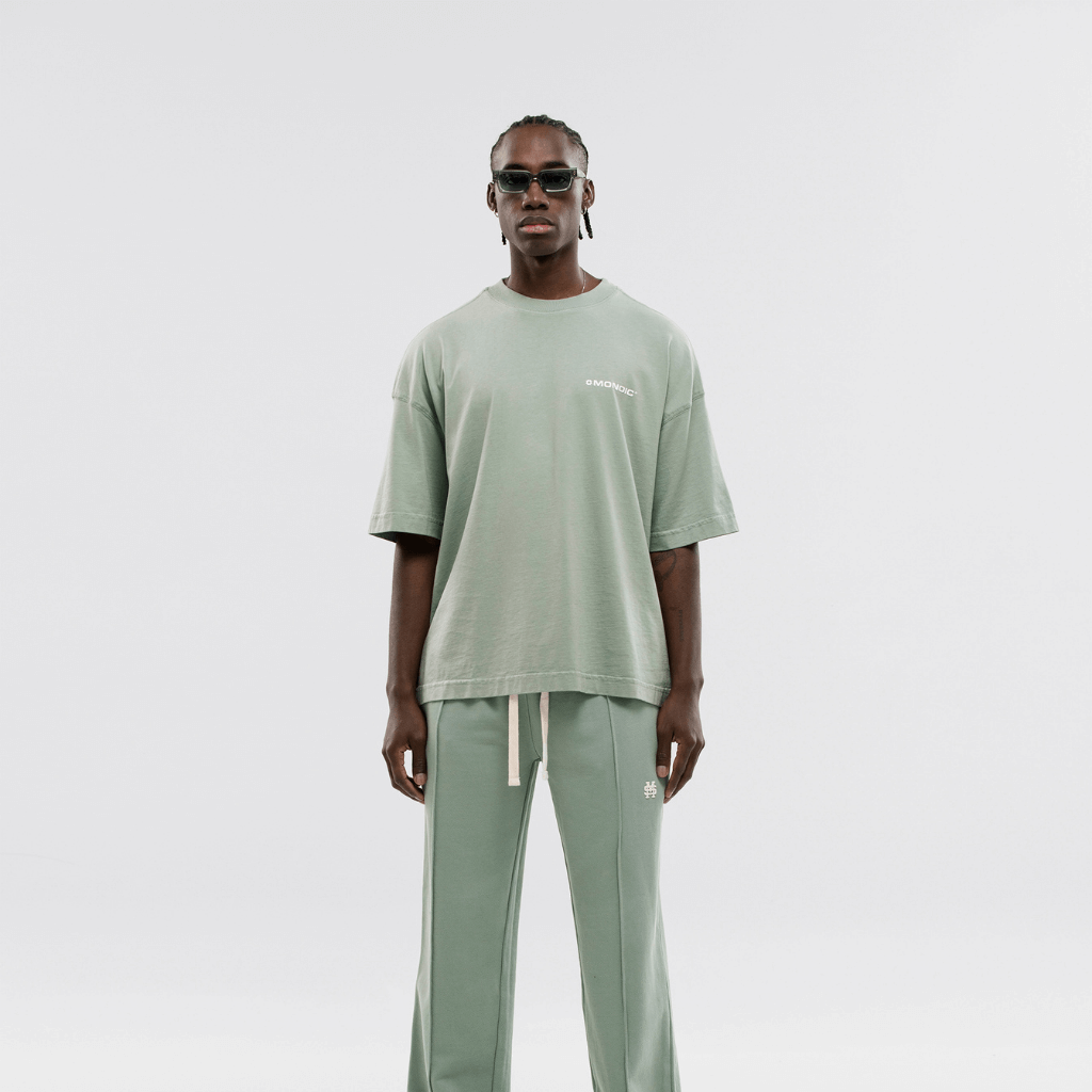 MONOIC TIMELESS V2 CAMISETA  BOXY FIT VERDE MENTA