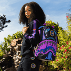 MORRAL SPRAYRGROUND A.I. 12 BROOKLYN & BEYOND SANDFLOWER MORADO