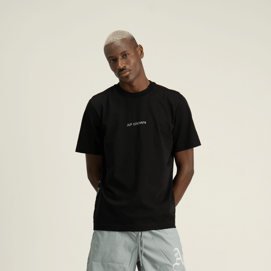 AP CROWN HILOS SAGRADOS APC CAMISETA REGULAR NEGRA