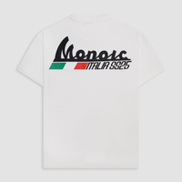 MONOIC TUTTO BENE I CAMISETA OVERSIZED VESPA BLANCO HUESO