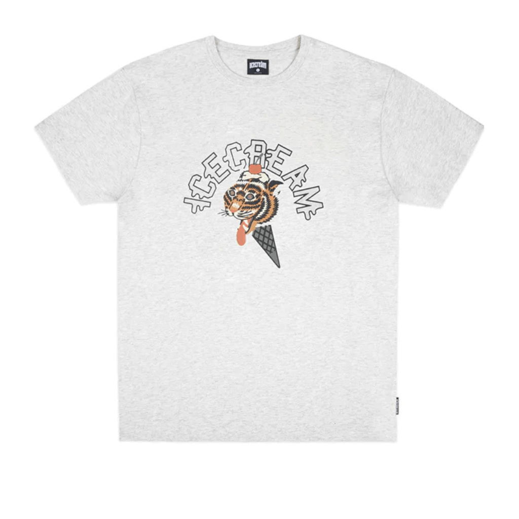 ICECREAM TIGER STYLE CAMISETA GRIS