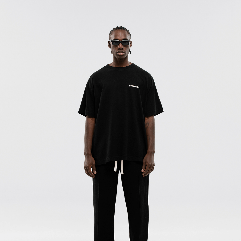 MONOIC TIMELESS V2 CAMISETA  OVERSIZED NEGRA