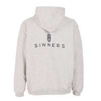 SINNERS MONOGRAM BUZO DE CIERRE GRIS