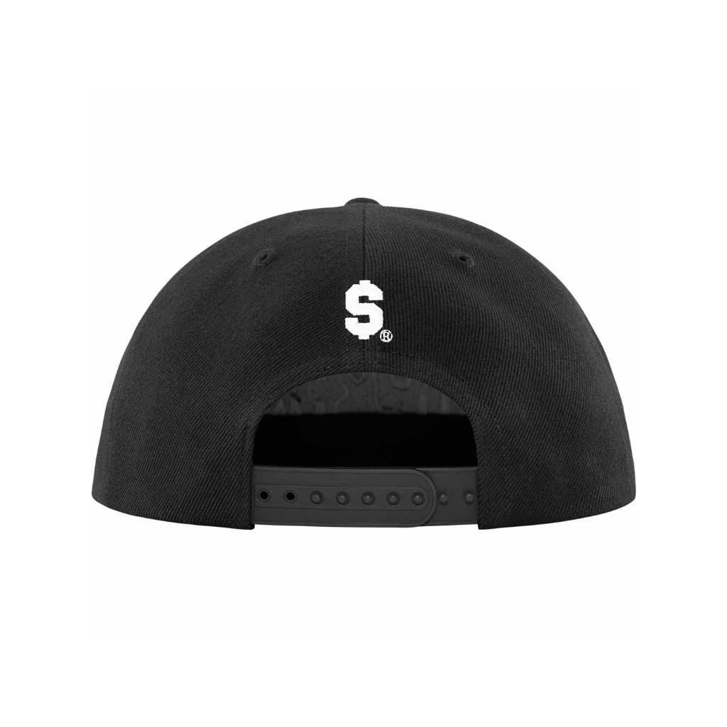 SUPREME CREEP GORRA 6 PANELES AJUSTABLE NEGRA