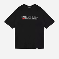SON OF SON DALLAS TEXAS MARKSMANSHIP ACADEMY CAMISETA OVERSIZED NEGRA