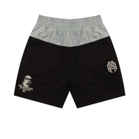 AP CROWN GODS LANGUAGE GRID SHORTS NEGROS
