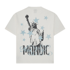 MONOIC NYC CAMISETA FREEDOM BLANCO HUESO