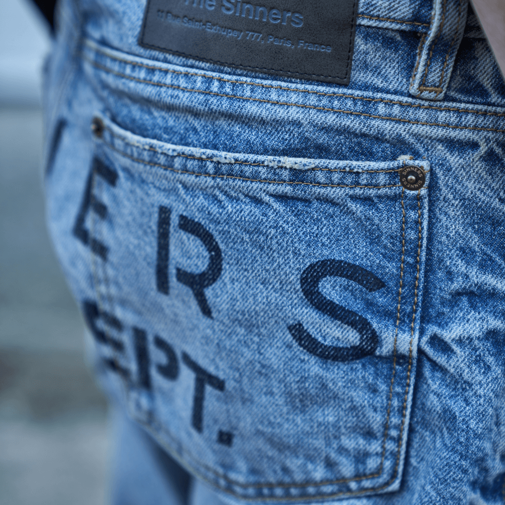 SINNERS FLARED JEANS ANCHOS