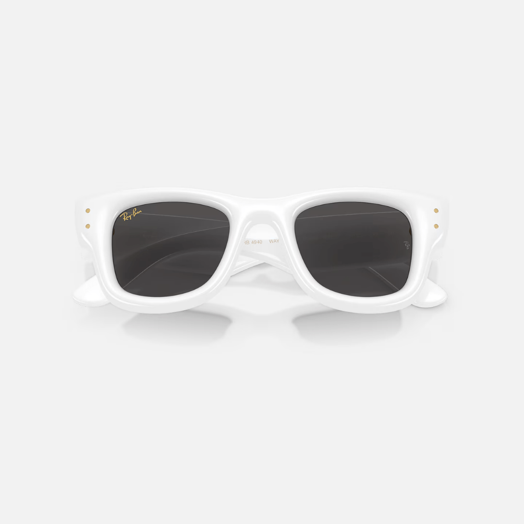 GAFAS RAYBAN X A$AP WAYFARER PUFFER BLANCAS