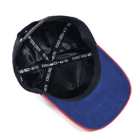 KINGS BRED X RIMAS SPORTS ACUÑA 13 GORRA AJUSTABLE NEGRA / ROJO