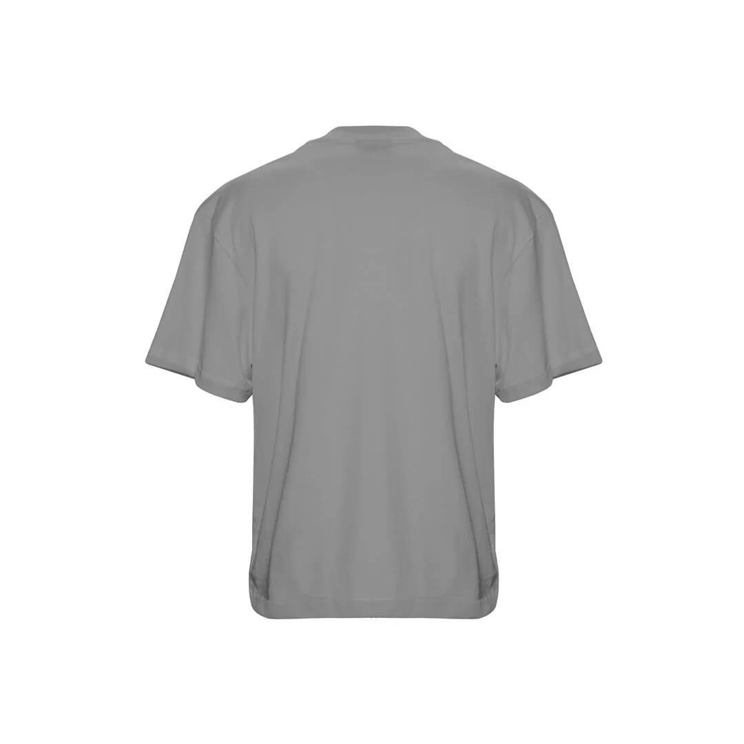 CREEP BRAND CAMISETA OVERSIZE BASICS CHROME V2 GRIS