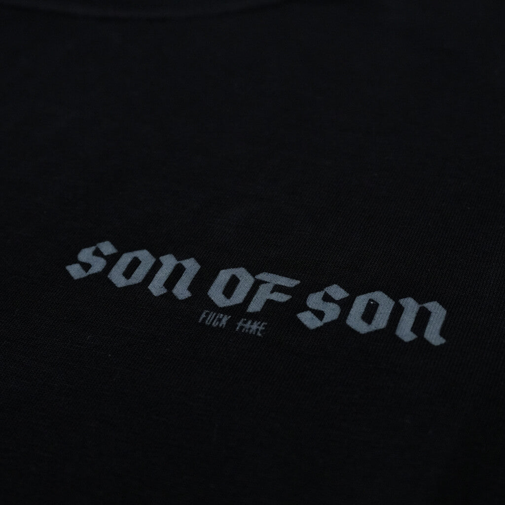 SON OF SON NEGOCIOS DE FAMILIA CROSSHAIR CAMISETA OVERSIZED NEGRA