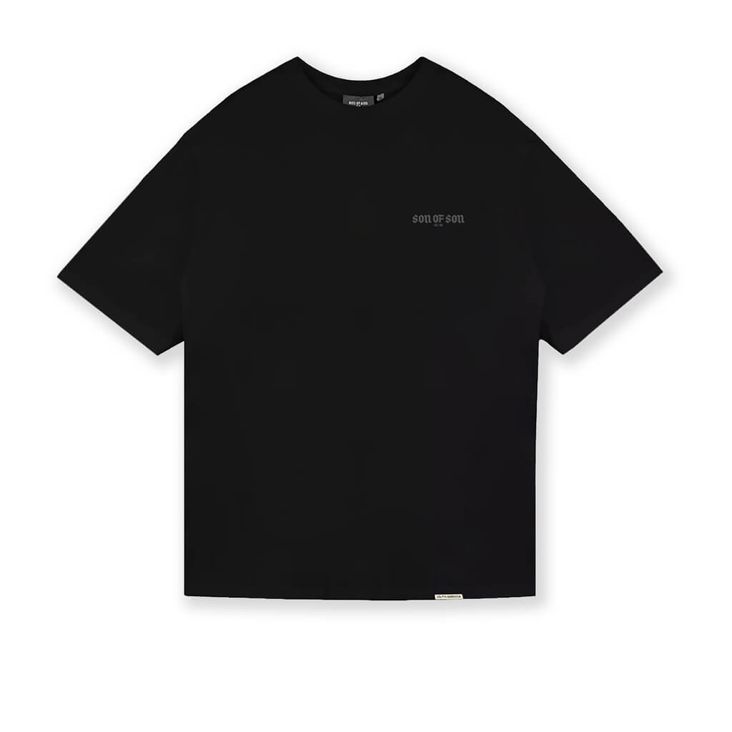 SON OF SON NEGOCIOS DE FAMILIA CROSSHAIR CAMISETA OVERSIZED NEGRA