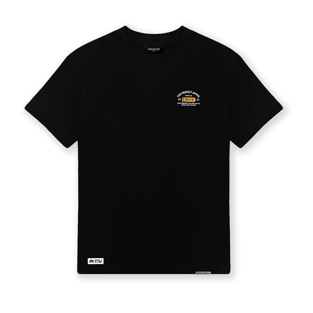 SON OF SON NEGOCIOS DE FAMILIA HUNTING CLUB CAMISETA REGULAR FIT NEGRA