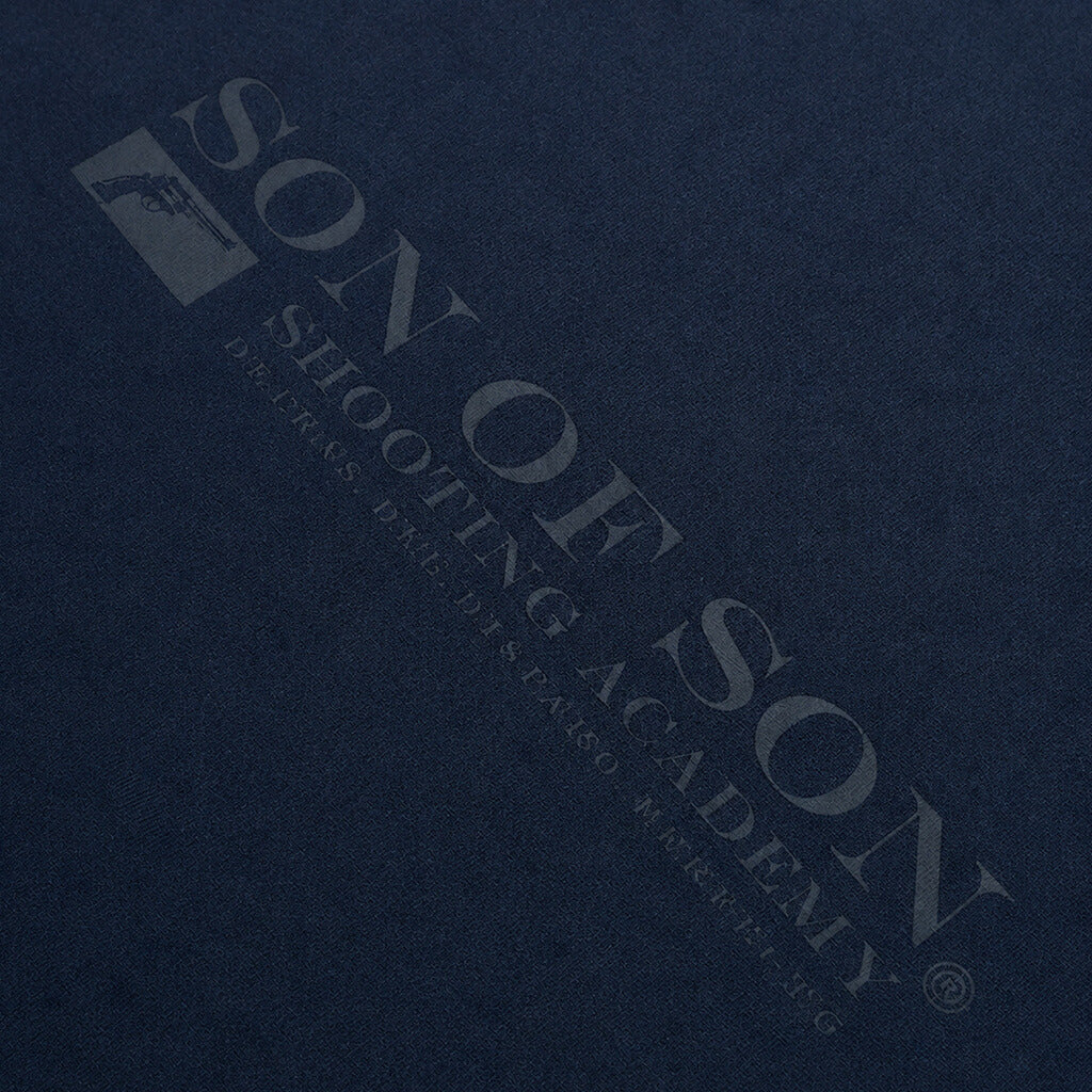 SON OF SON NEGOCIOS DE FAMILIA ACADEMY CAMISETA OVERSIZED AZUL