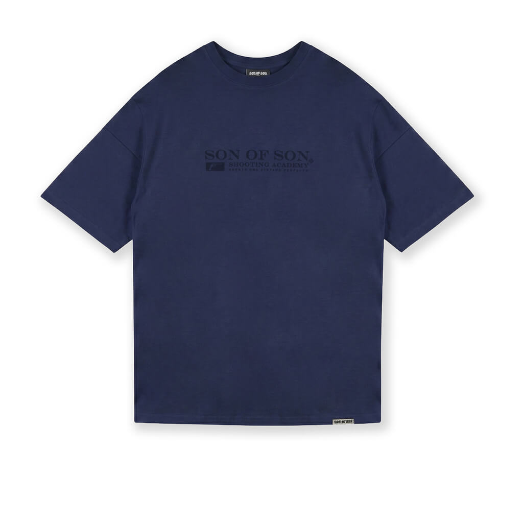SON OF SON NEGOCIOS DE FAMILIA ACADEMY CAMISETA OVERSIZED AZUL