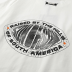 SON OF SON OVERSIZE WHITE RAISED BY THE HILLS CAMISETA OVERSIZE BLANCA