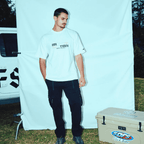 SON OF SON OVERSIZE WHITE RAISED BY THE HILLS CAMISETA OVERSIZE BLANCA