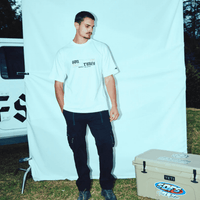 SON OF SON OVERSIZE WHITE RAISED BY THE HILLS CAMISETA OVERSIZE BLANCA