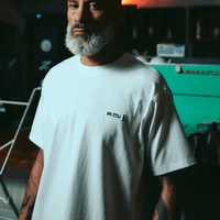 SON OF SON FUCK FAKE REGULAR T-SHIRT RT-103 CAMISETA SLIM BLANCA