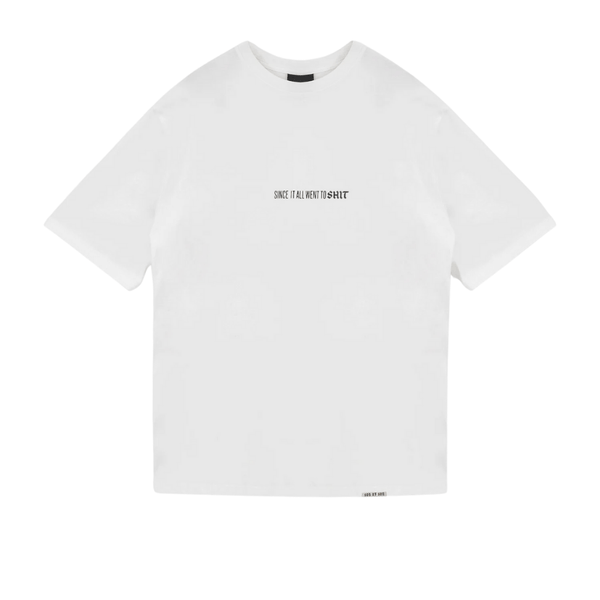 SON OF SON REALITY UNIT T-SHIRT OT-123 CAMISETA OVERSIZE BLANCA