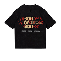 SON OF SON IN MEMORIAM T-SHIRT OT-027 CAMISETA OVERSIZE NEGRA