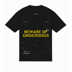 SON OF SON OVERSIZE BEWARE OF UNDERDOGS CAMISETA OVERSIZE NEGRO