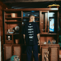 SON OF SON SINCE IT ALL WENT TO SHIT T-SHIRT OT-083 CAMISETA OVERSIZE NEGRA