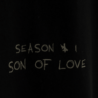SON OF SON SON OF LOVE OT-080 CAMISETA OVERSIZE NEGRA