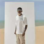 SON OF SON ALL WENT TO LOVE T-SHIRT OT-081 CAMISETA OVERSIZE BLANCA