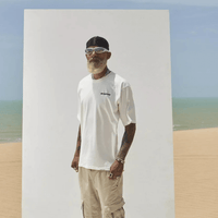 SON OF SON ALL WENT TO LOVE T-SHIRT OT-081 CAMISETA OVERSIZE BLANCA