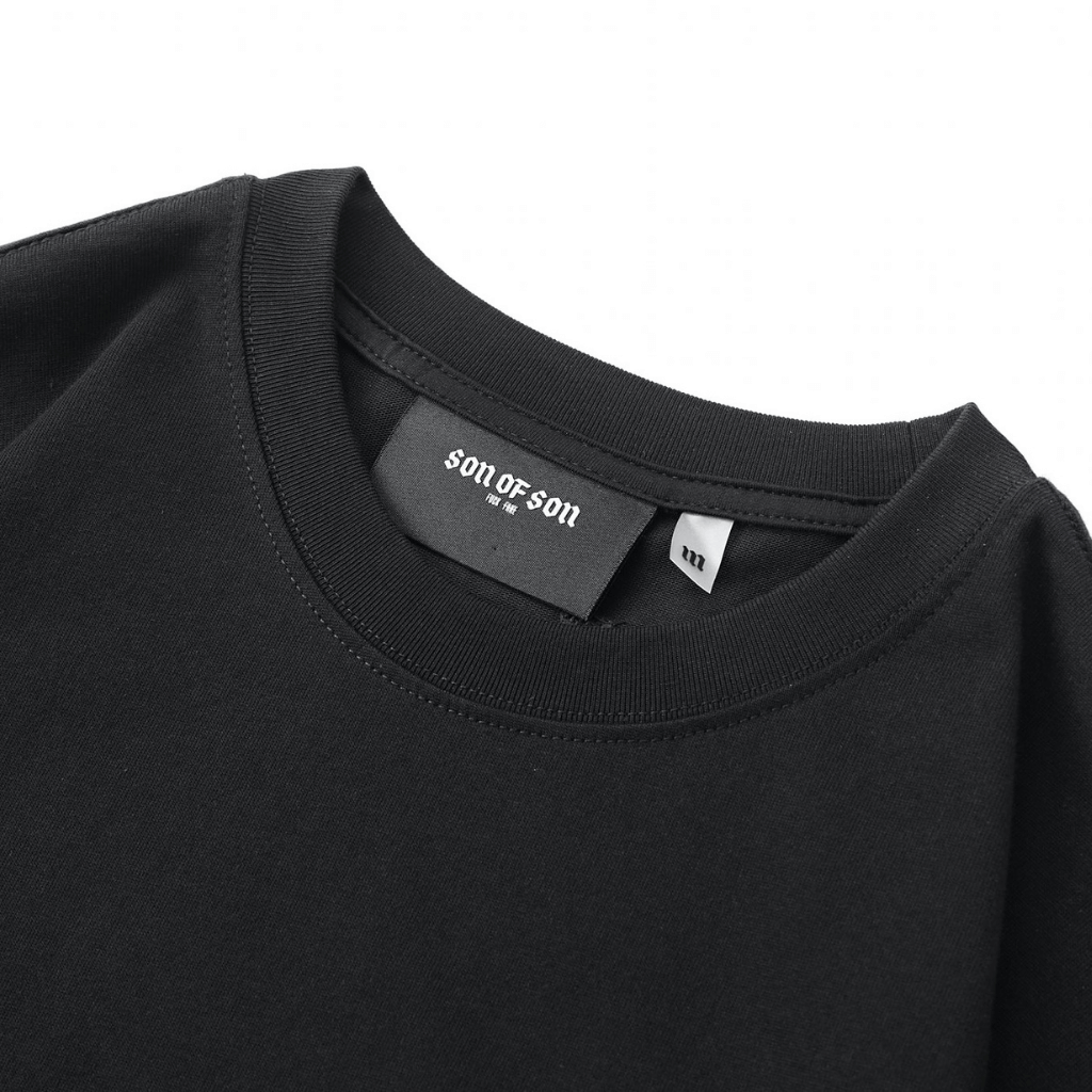 SON OF SON OVERSIZE BEWARE OF UNDERDOGS CAMISETA OVERSIZE NEGRO