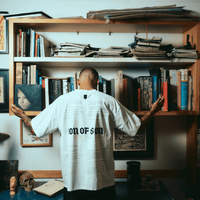 SON OF SON ALL WENT TO LOVE T-SHIRT OT-081 CAMISETA OVERSIZE BLANCA