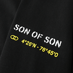SON OF SON OVERSIZE BEWARE OF UNDERDOGS CAMISETA OVERSIZE NEGRO