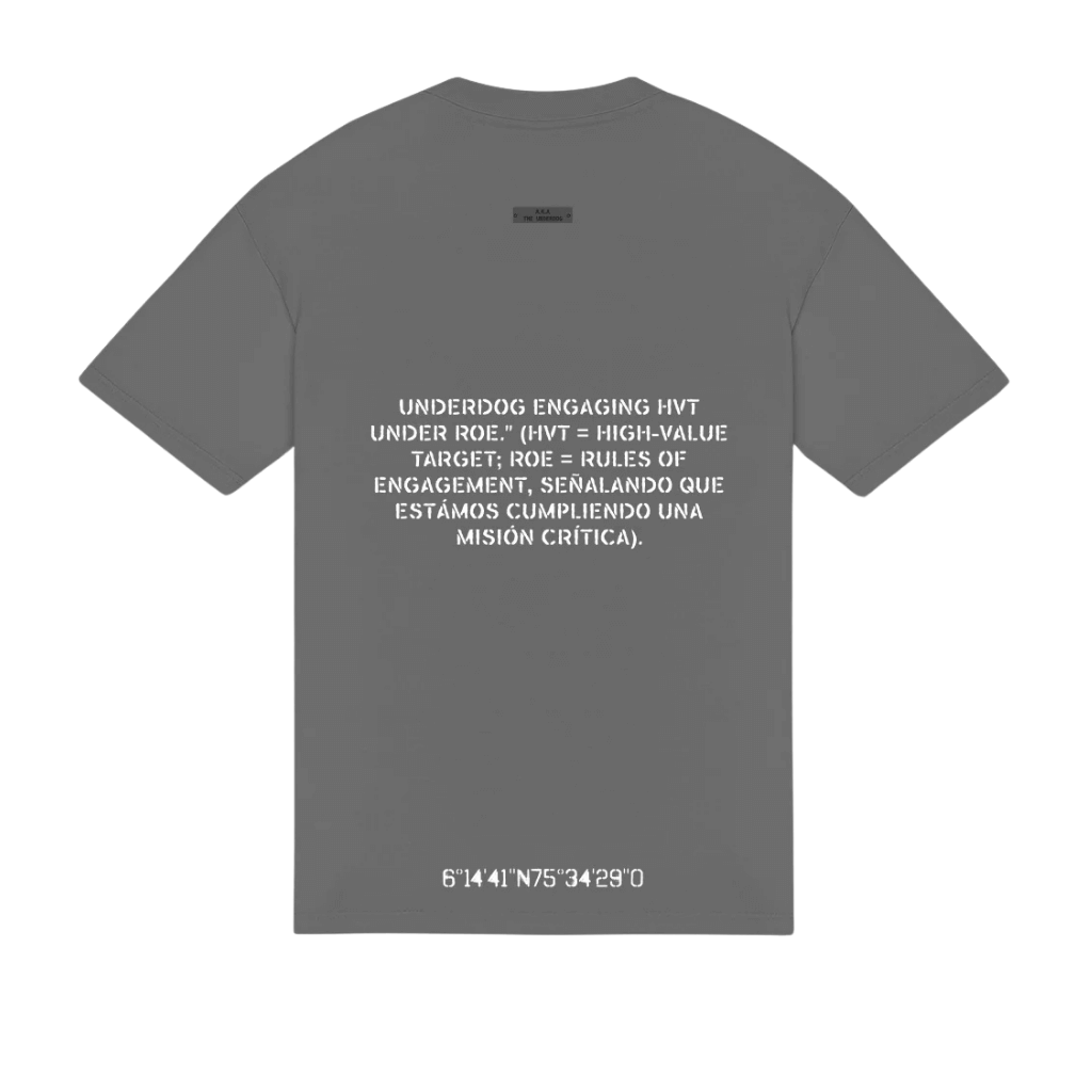 SON OF SON OVERSIZE GREY RAISED BY THE HILLS CAMISETA OVERSIZE GRIS