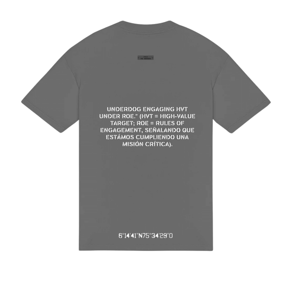 SON OF SON OVERSIZE GREY RAISED BY THE HILLS CAMISETA OVERSIZE GRIS