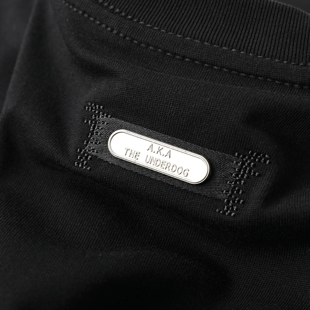 SON OF SON OVERSIZE BEWARE OF UNDERDOGS CAMISETA OVERSIZE NEGRO