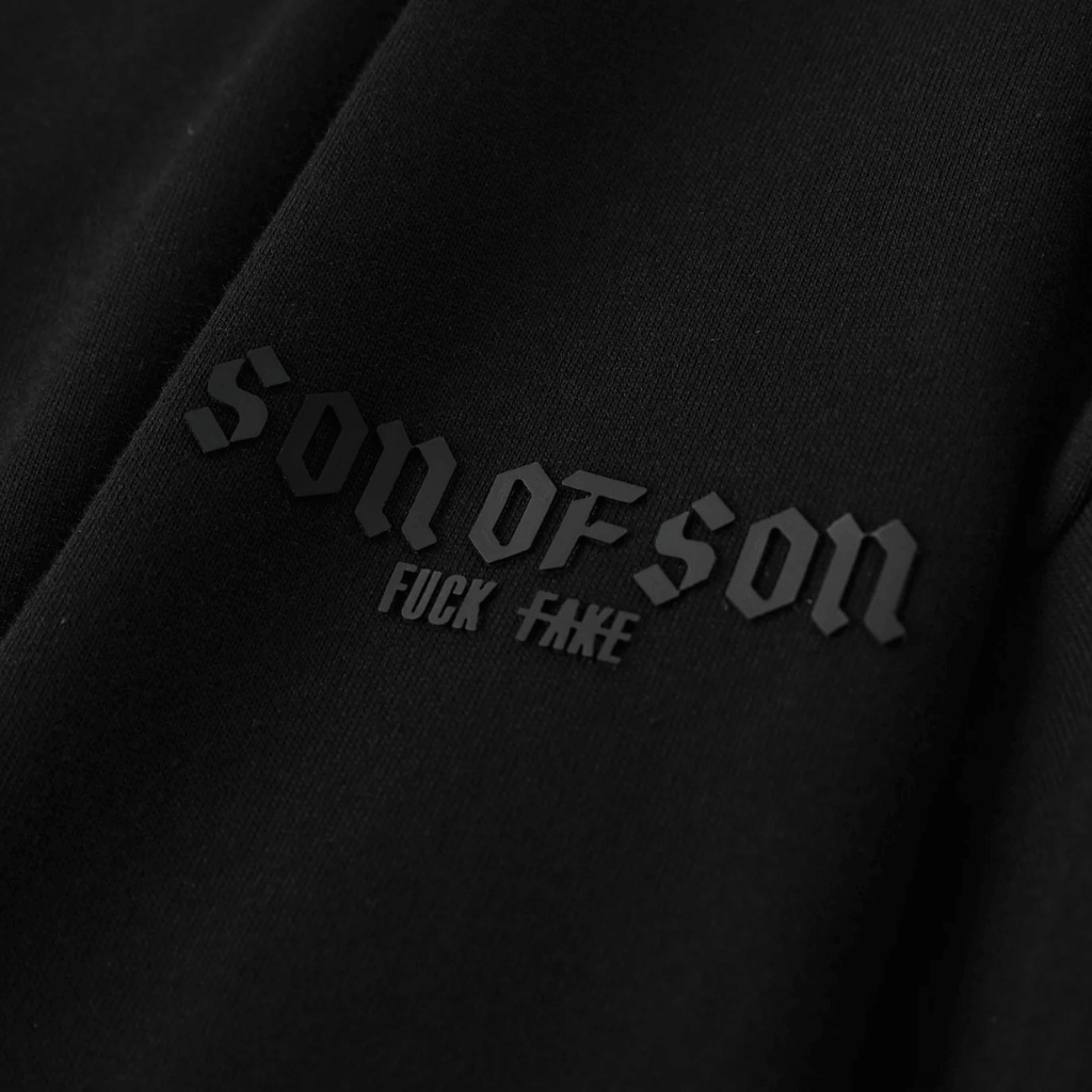 SON OF SON BLACK RESPECT THE LEGACY CAMISETA OVERSIZE NEGRA