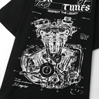 SON OF SON BLACK RESPECT THE LEGACY CAMISETA OVERSIZE NEGRA