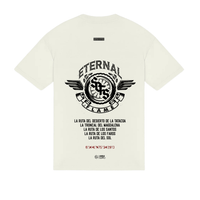 SON OF SON OVERSIZE CREAM ETERNAL SOFS FLAME CAMISETA OVERSIZE BEIGE