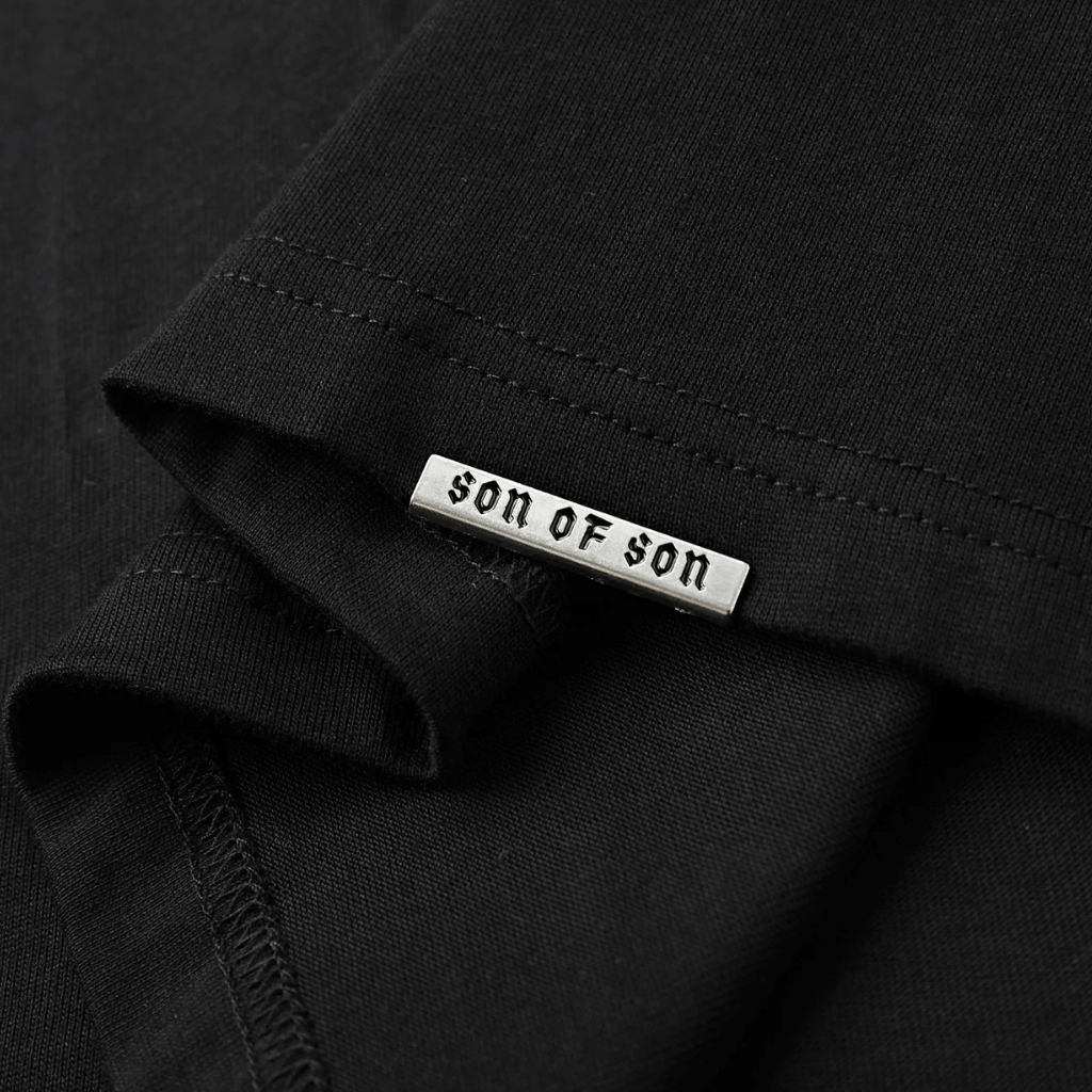 SON OF SON OVERSIZE BLACK THE LAST MILE CAMISETA OVERSIZE NEGRA