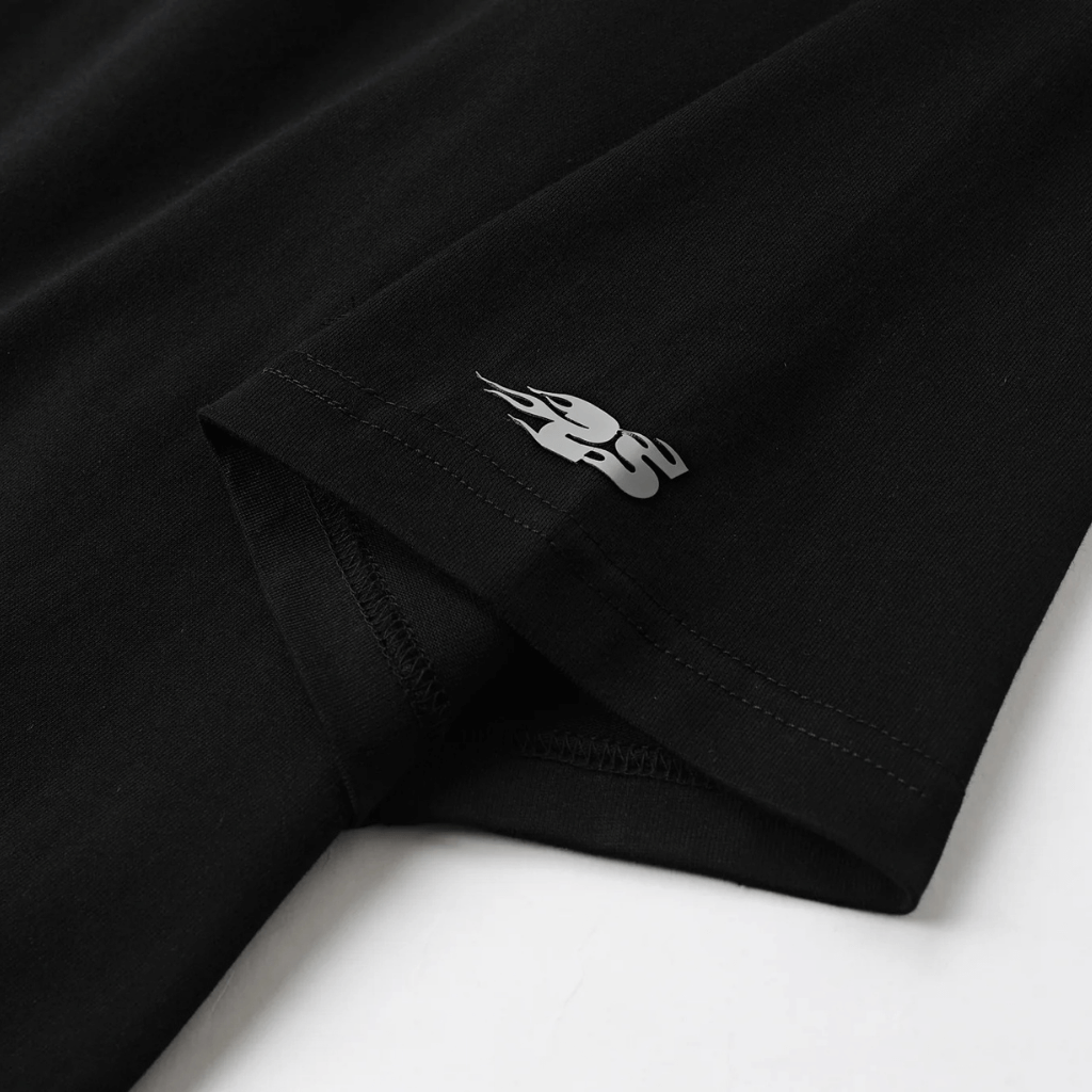 SON OF SON OVERSIZE BLACK ORANGE FAST N SOFS CAMISETA OVERSIZE NEGRA