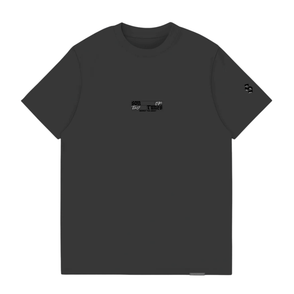 SON OF SON REGULAR FIT DARK GREY SON OF TWO TIMES CAMISETA SLIM GRIS