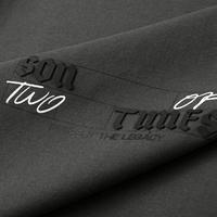 SON OF SON REGULAR FIT DARK GREY SON OF TWO TIMES CAMISETA SLIM GRIS