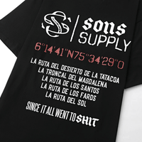 SON OF SON OVERSIZE OVERISIZE BLACK SONS SUPPLY CAMISETA OVERSIZE NEGRA