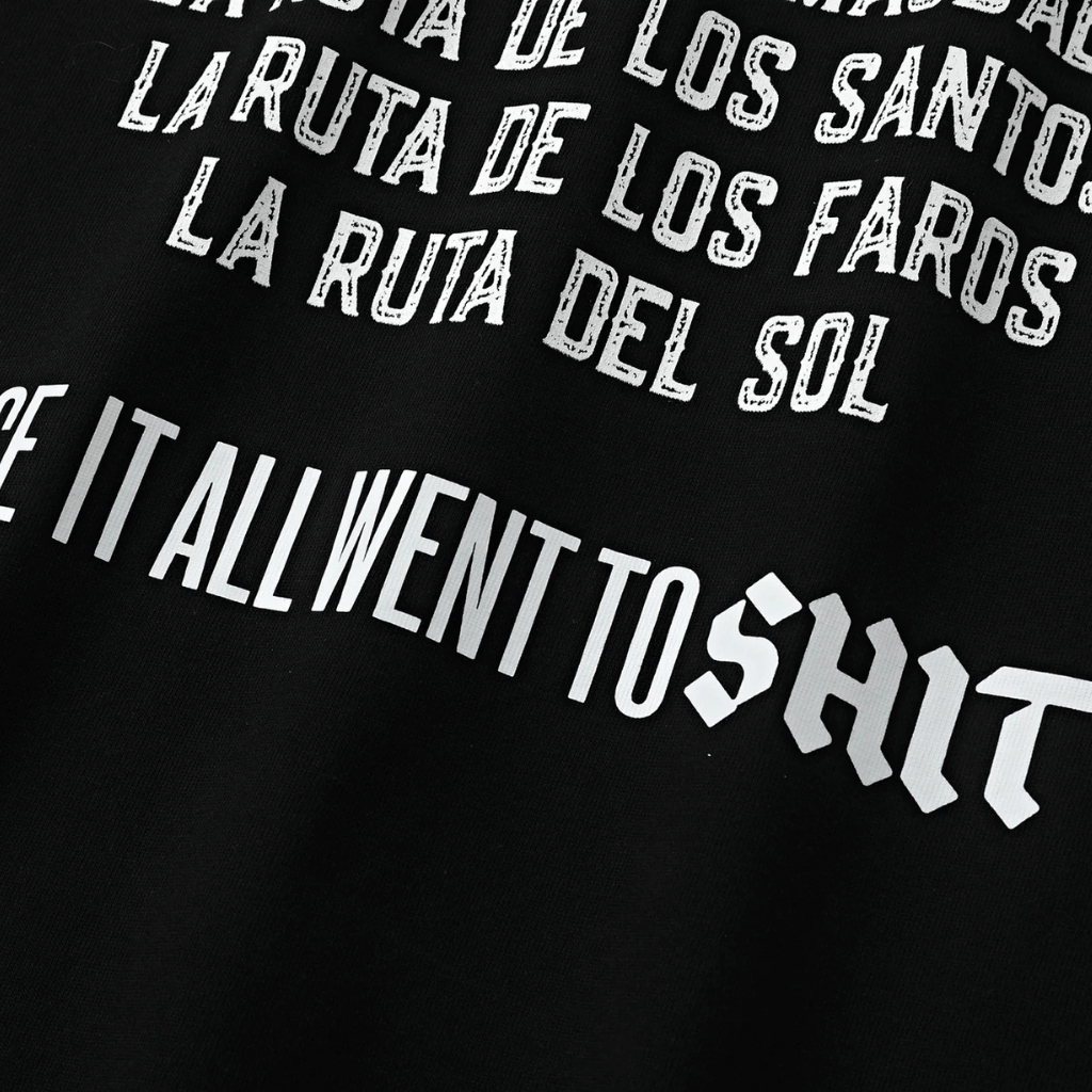 SON OF SON OVERSIZE OVERISIZE BLACK SONS SUPPLY CAMISETA OVERSIZE NEGRA