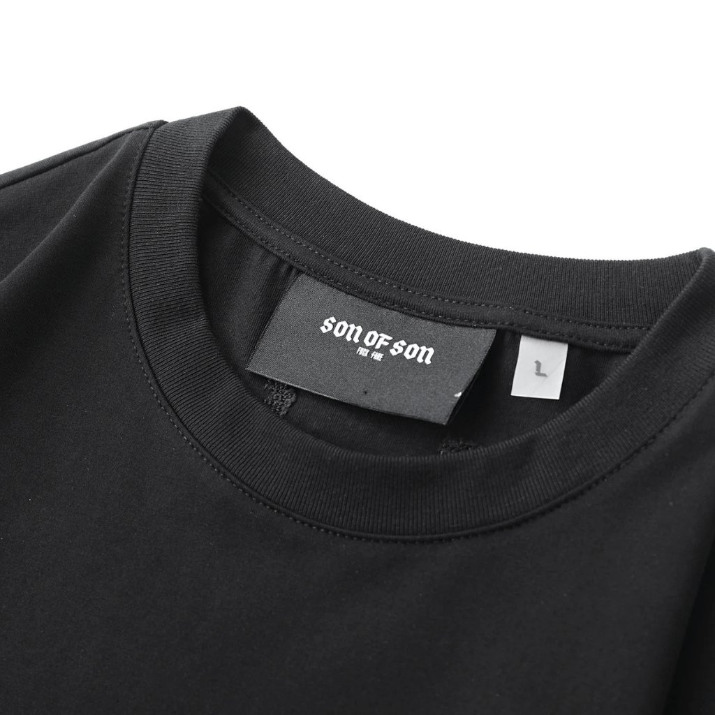 SON OF SON OVERSIZE OVERISIZE BLACK SONS SUPPLY CAMISETA OVERSIZE NEGRA